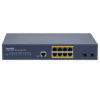 8-Port Gigabit Managed Layer 2 PoE+ Switch with 2 SFP Slots - Image 2