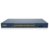 24-Port Gigabit Managed Layer 2 PoE+ Switch with 2 SFP Slots - Image 2